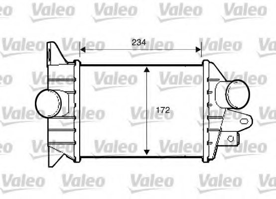 VALEO 817889 Intercooler, charger
